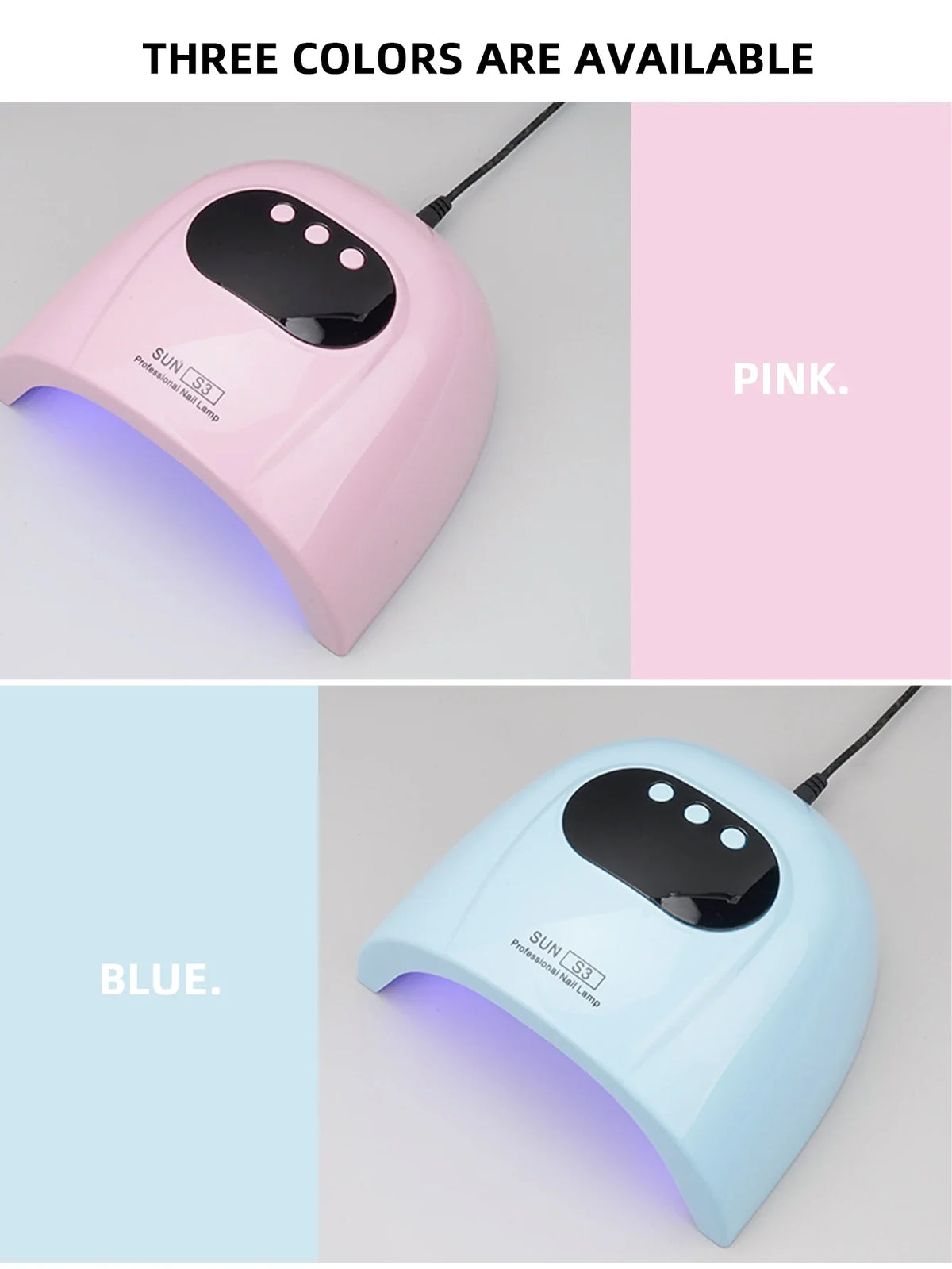 88W UV LED Nail Lamp 24 LEDs Nail Dryer for Nails Gel with 3 Timer Settings Professional UV Cabin Manicure Lamp Nail Art Tools