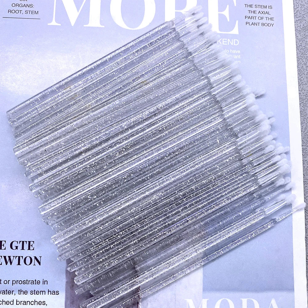 1000pcs Micro Brush Micro Swabs for Eyelash Extension Disposable Micro Applicator Brush Micro Eyelash Sticks Makeup Tools