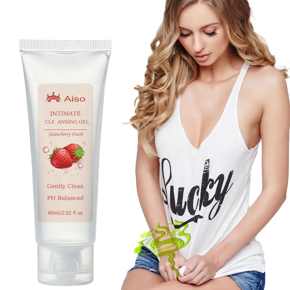 1PCS Intimate Cleansing Gel – Rapidly eliminates odor, feels fresh and non-greasy; suitable for daily feminine hygiene a
