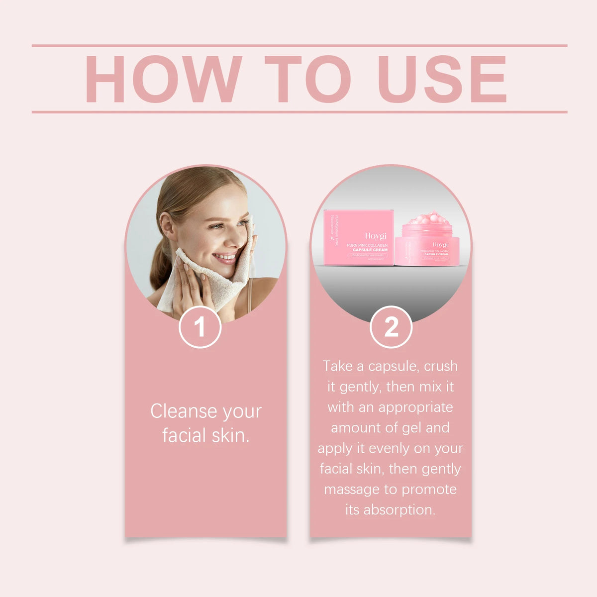 PDRN Pink Collagen Face Serum Skin Oil Control Lasting Moisturizing Facial Cream Skin Care Gel Lightweight Non-Greasy Cream