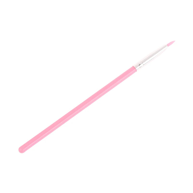 Silicone Concealer Brush Eye Makeup Assist Brush Eyeliner Brush Eye Shadow Eyebrow Details Nail Painting Tools Nail Art Brush