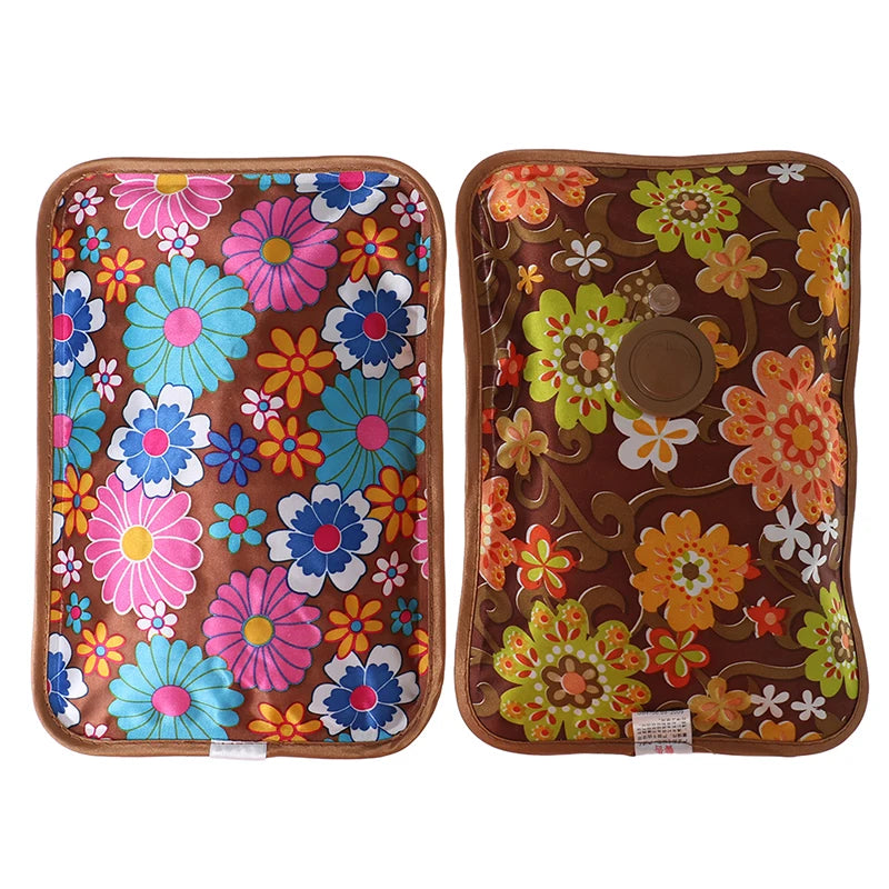 1 Set Rechargeable Electric Hot Water Bag Bottle Hand Warmer Heater Bags For Winter Hand Warmer Heat Pack Color Random
