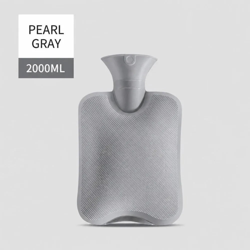 1000ml/2000ml Hot Water Bottle Explosion-Proof Warm Water Bag Leak-proof Hot Water Bag Winter