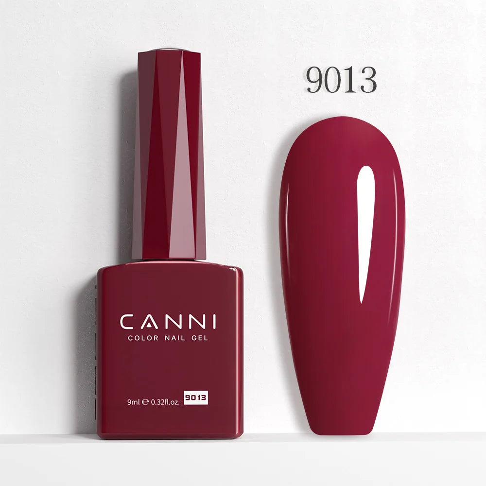 CC5 CANNI Nail Gel Polish HEMA FREE Christmas Red Winter Color Nail Gel Polish New Year Gel Design Soak Off UV LED Varnish 9ml
