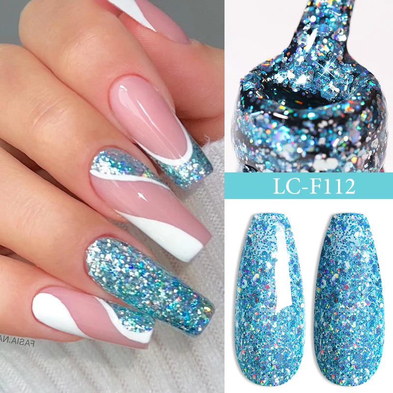 LILYCUTE 7ml Top Coat Function Gel Nail Polish Semi-permanent Soak off Reinforcement Base Gel For Nails Tools Gel Varnish