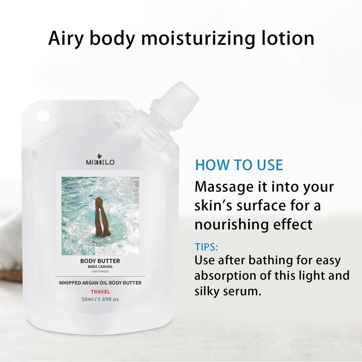 Shea butter body butter（Argan Oil），body lotion，Moisturizing cream, Vitamin E/jojoba oil, body lotion, revitalizing set