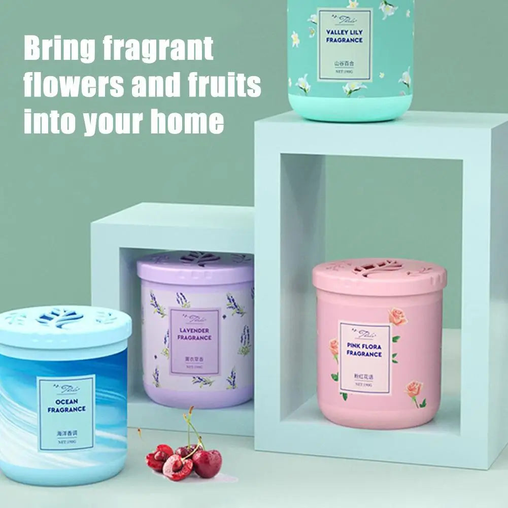 Home air freshener Organic Cans Odor Eliminator Essential Long-Lasting Strong Fragrance For Hotel bedroom toilet wardrobe 190g