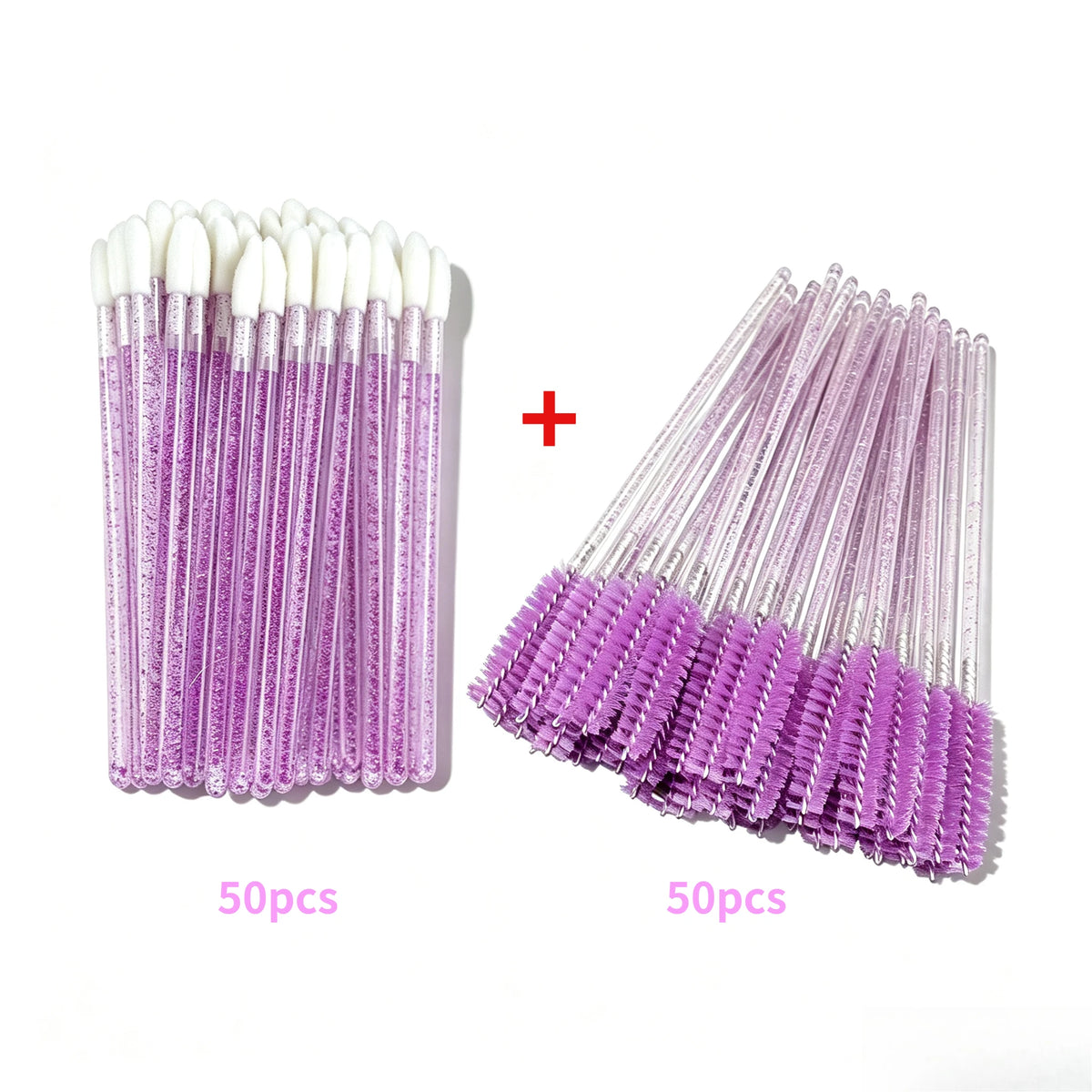 Applicator Lash Extension Set Wands Mascara Brushes Lip 50/100PCS Disposable EyelashesFor Eyebrow Eye Makeup Tool