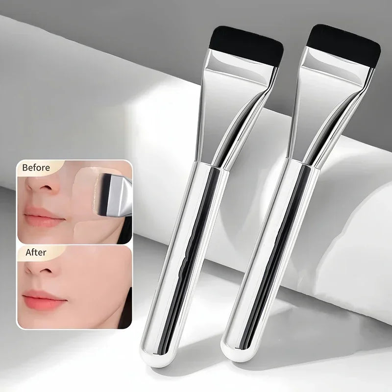 Contour Brush Blending Foundation Cream Makeup Brushes Beauty  Brush Lightweight Face Contour Brush Ultra Thin Foundation Flat