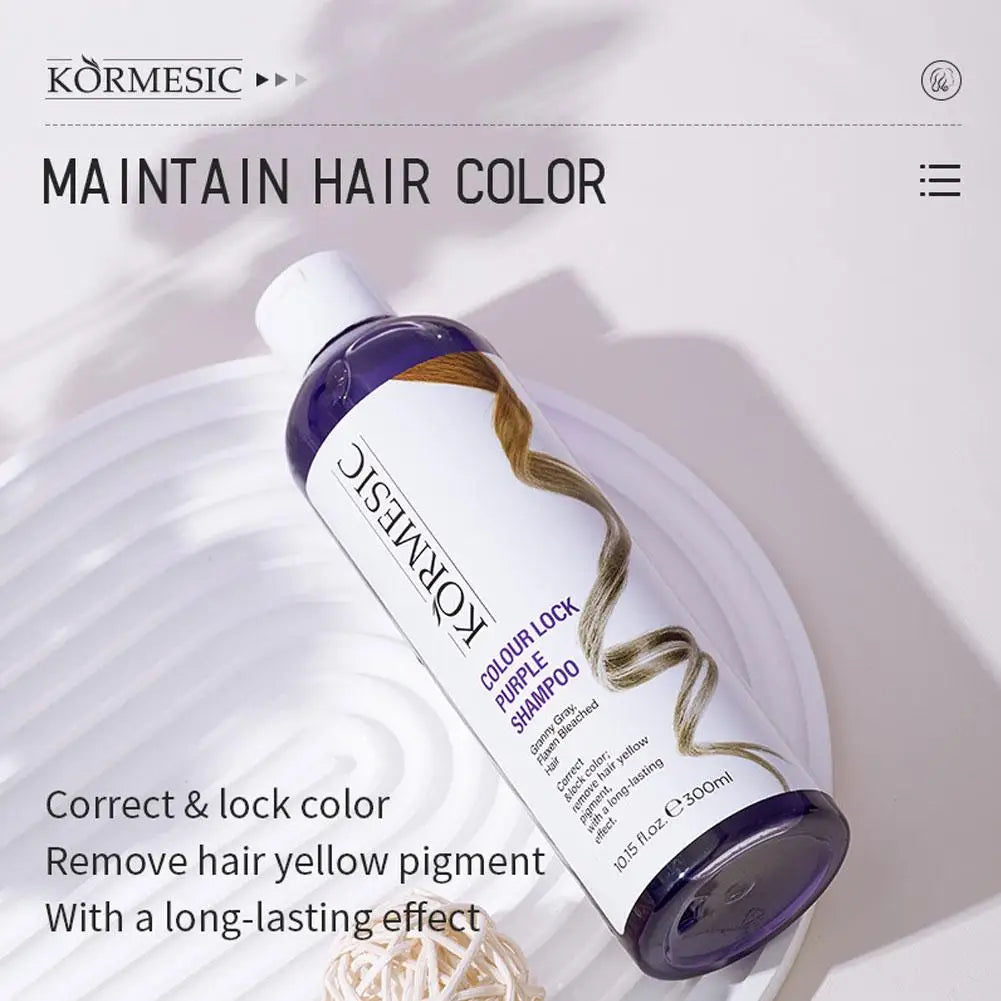 Fixed Color Shampoo Keratin Shampoo Protects Hair Color And Repairs Damaged Hair After Bleaching And Dyeing