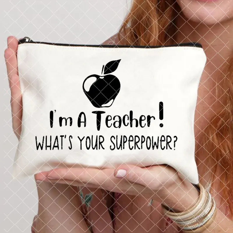Lipstick Bag Travel Makeup Bag Makeup Bag Bags Women School Teacher Gift Cosmetic Bag Pouch Wallet Portable Organizer Pouch Bag