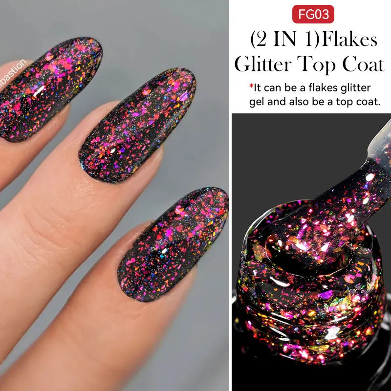 LILYCUTE 7ml Top Coat Function Gel Nail Polish Semi-permanent Soak off Reinforcement Base Gel For Nails Tools Gel Varnish