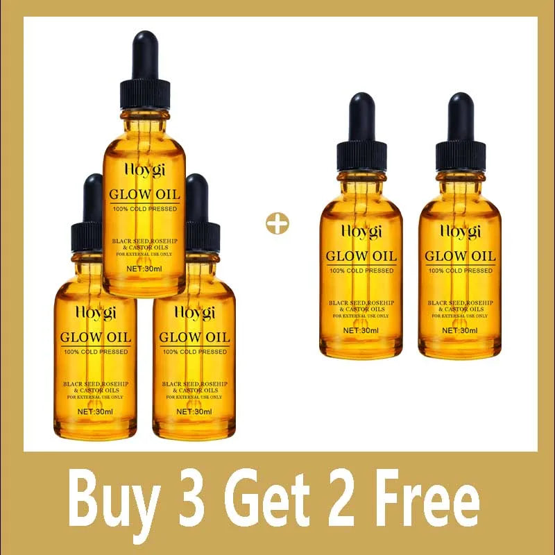 Facial Oil Anti Aging Face Treatment Hydrating Moisturizer Wrinkle Reducer for Dry Skin Rosehip Oil Brightening 30ml Non Greasy