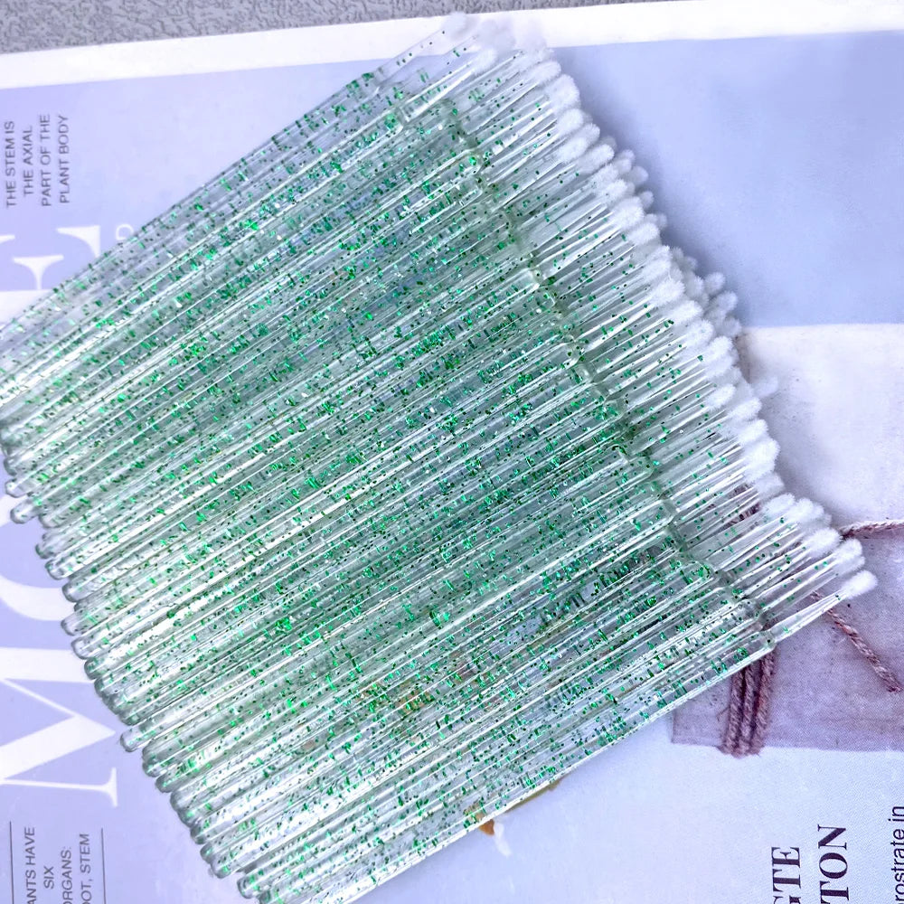 1000pcs Micro Brush Micro Swabs for Eyelash Extension Disposable Micro Applicator Brush Micro Eyelash Sticks Makeup Tools