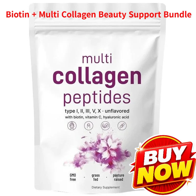 Biotin Gummie Strawberry Flavor with 6000Mcg Biotin & Vitamin Support Healthy Hair Skin and Nails 80pcs Nutritional Supplement