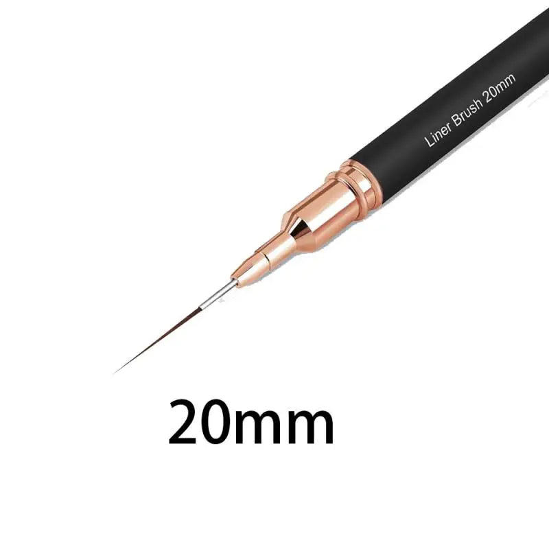 5-25mm Leopard Print Nail Art Brushes Double HeadLiner Brush Striping Drawing Painting Nail Design Brushes Manicure Thin Details