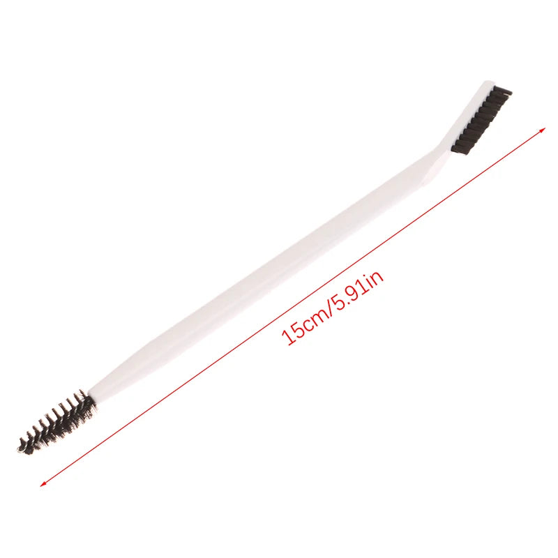 Double Headed Eyebrow Brush Eyelash Comb Reusable Salon Makeup Tool For Brow Grooming Eyelash Shaping
