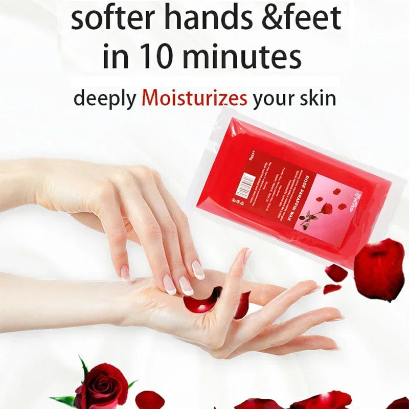 450g/200g Paraffin Wax Hand and Foot Feet Mask Peel Off 3Pcs/1Pcs SPA Moisturizing 200g/450g Hand Soft Wax For Bikini Body