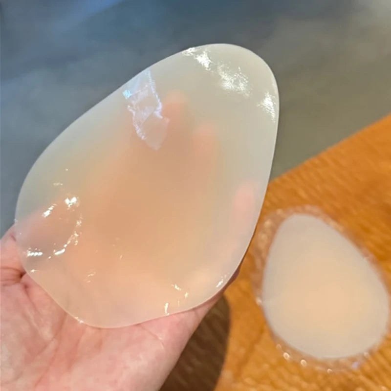 Invisible Water-drop Lifting Nipple Cover Breast Patches Sweatproof Self Adhesive Chest Patch Summer Thin Bras Women Underwear