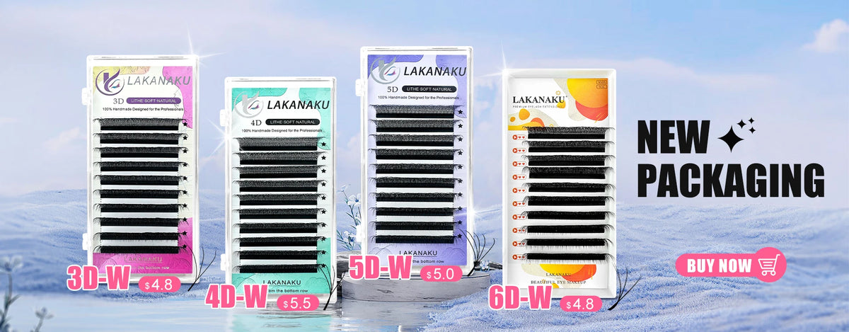 Lakanaku Y Lashes Cilia And Volume Brazilian False Eyelashes Supplies YY Cilios Faux Mink Lashes Y Shape Eyelash Extension