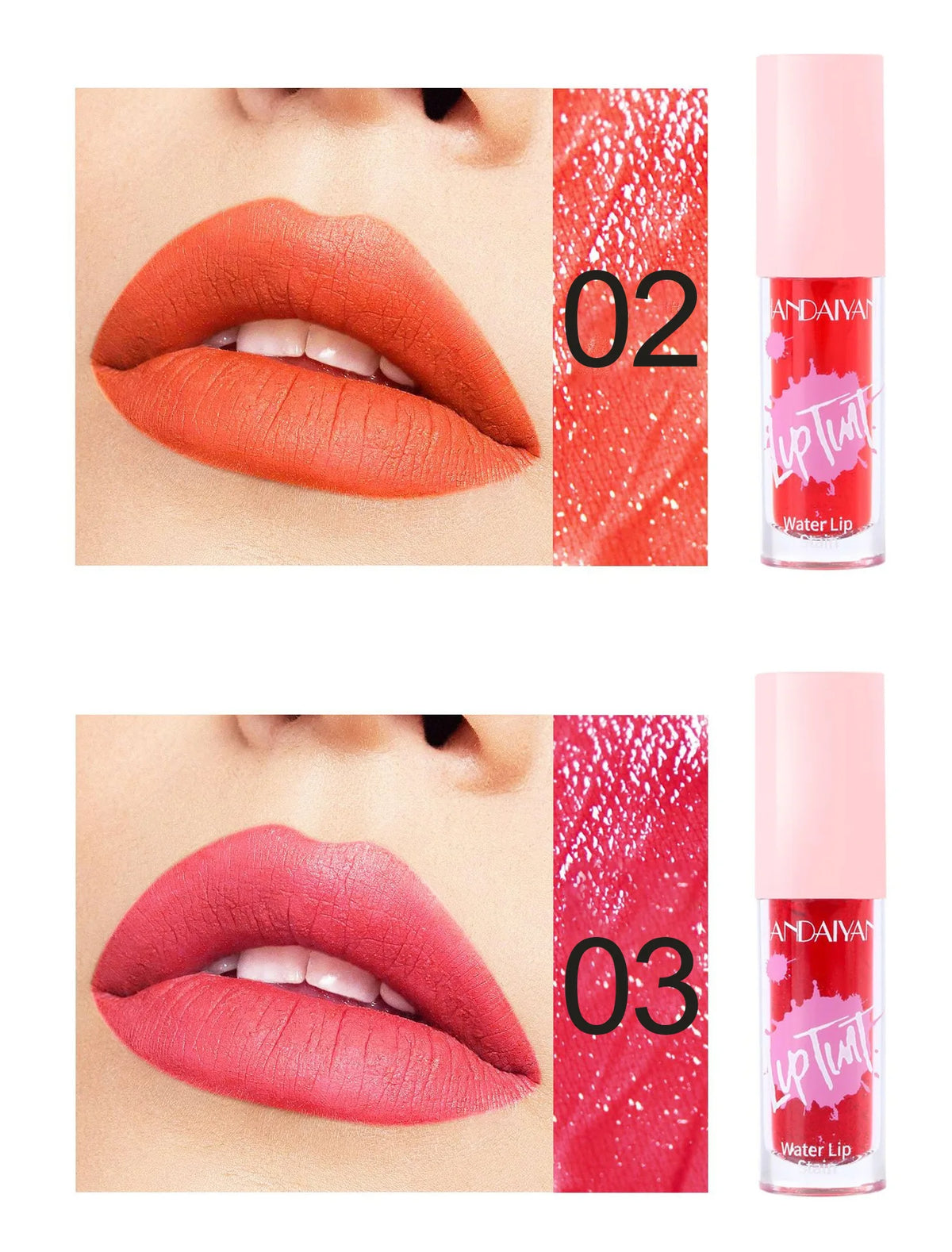 Glossy Multi Use Lip Stain 6 Colors Long Lasting Cheek Tint Moisturizing Blush Makeup Cosmetic Lip Gloss Dye