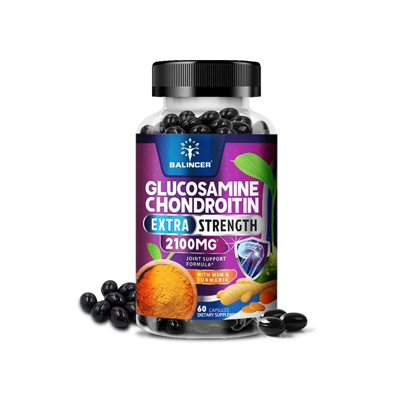 Balincer Supplement Glucosamine 2100mg with Chondroitin |Joint Mobilization, Helps with Joint Mobility |Joint Support Supplement
