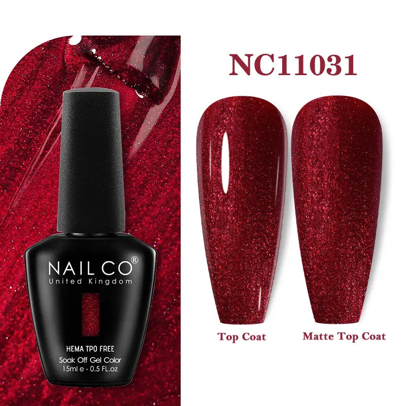 NAILCO 15ml TPO-Free Nail Gel Polish Vernis Semi Permanent Nails Art Manicure Design Hybrid Remover Gel Top Coat Ongle Gel UV