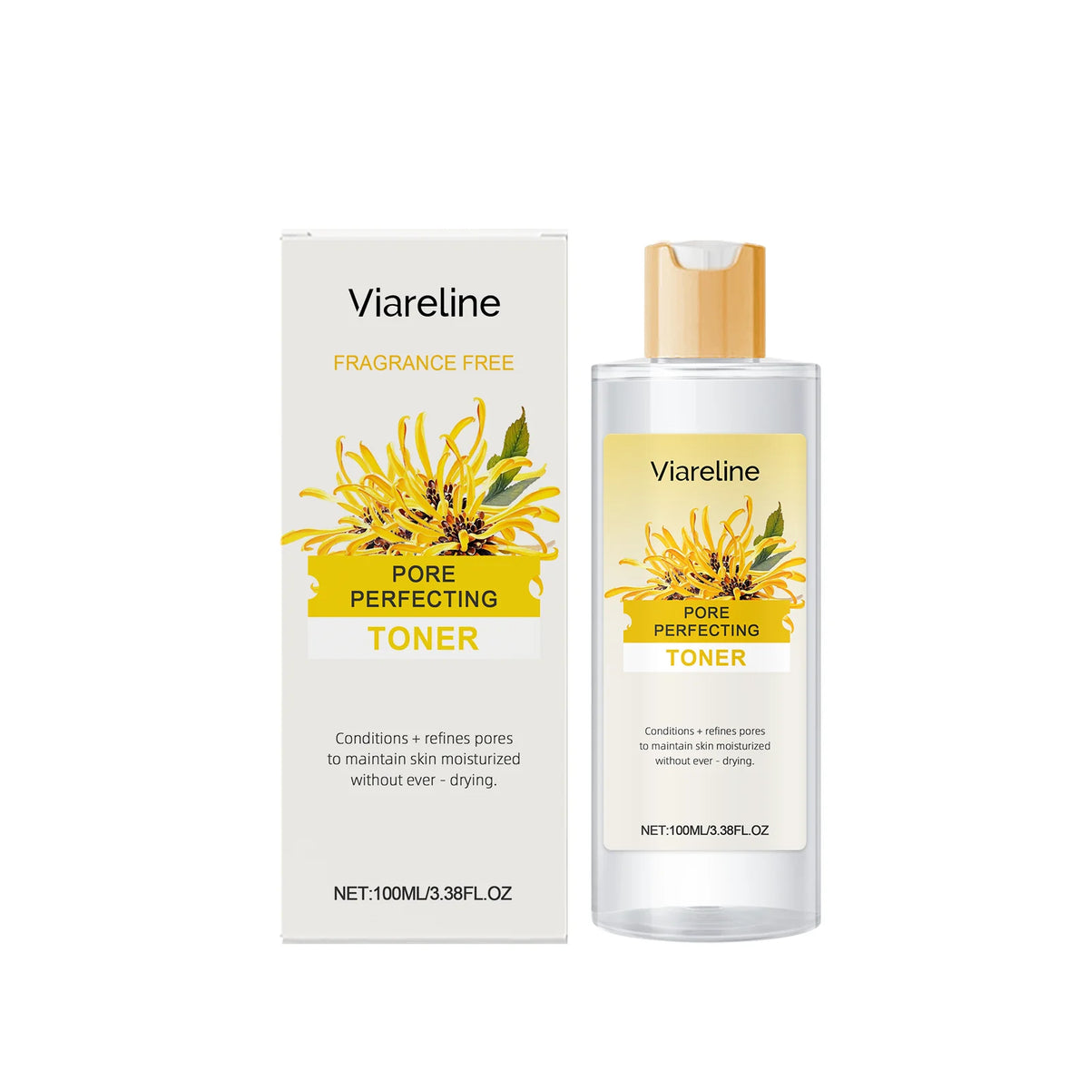 Witch Hazel Aloe Vera Facial Toner Moisturizing Sooth Dryness Evens out Redness Repair Skin Barrier After Sun Care Toner Serum