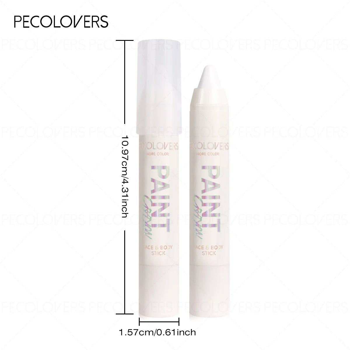 1Pc Body Painting color pen, Halloween Makeup Pen, Cream Like, Waterproof, Easy to Color, Carnival/Mardi Gras/Masquerade