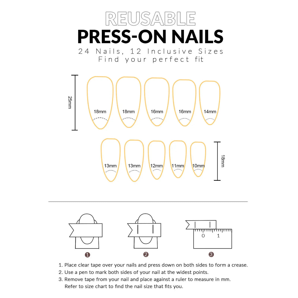 Press On Nails Resin Spider Web Pumpkin Fake Nails Easy Application for Halloween Party Costume Gothic Style 24Pcs Durable
