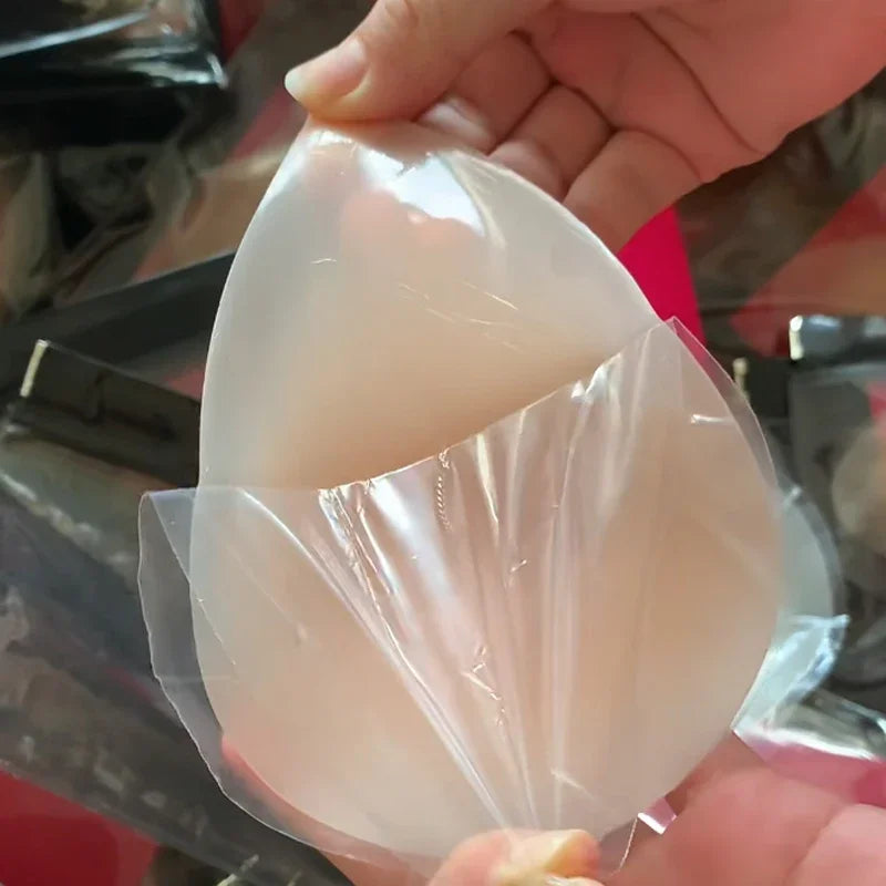 Invisible Water-drop Lifting Nipple Cover Breast Patches Sweatproof Self Adhesive Chest Patch Summer Thin Bras Women Underwear