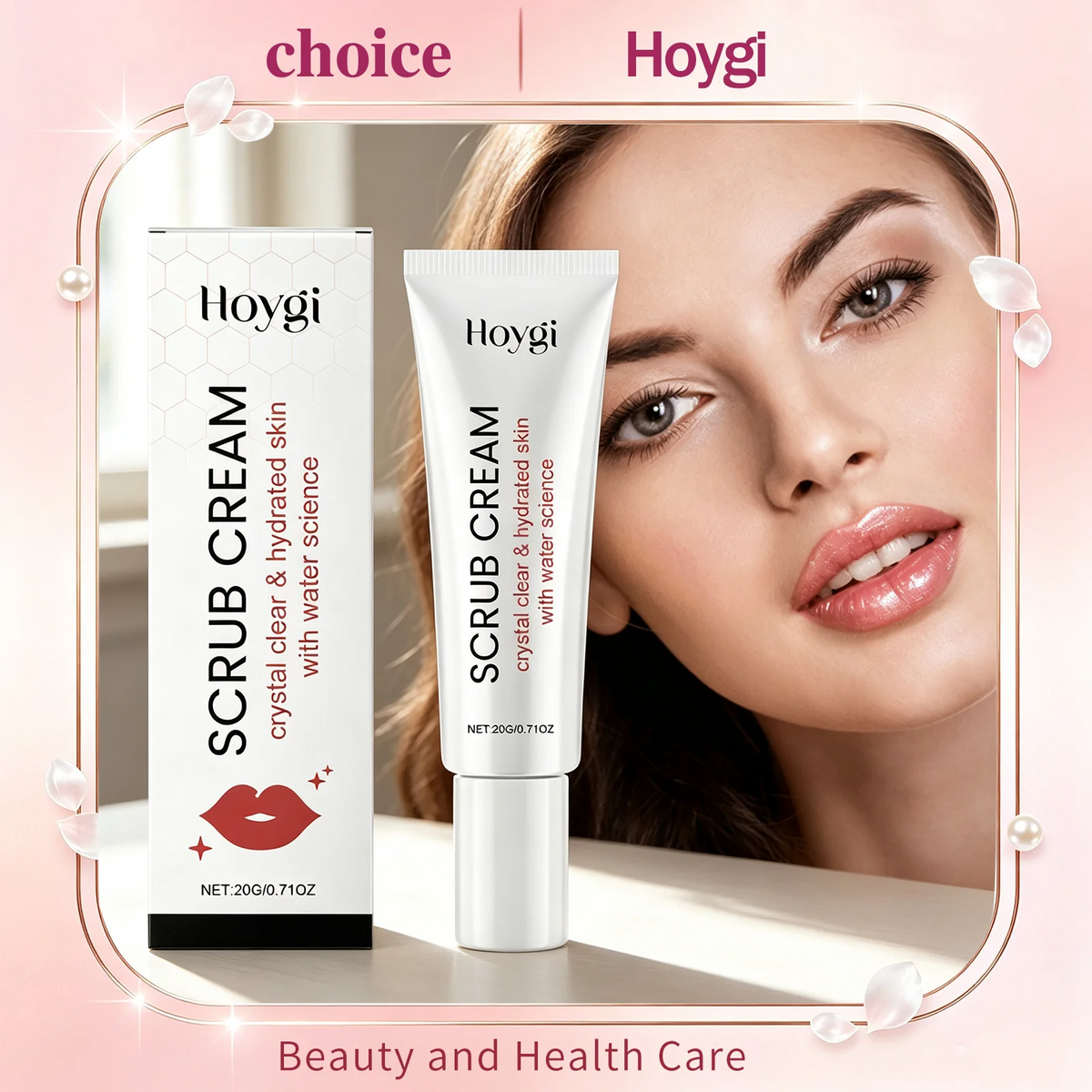 Hoygi Propolis Honey Lip Exfoliating Scrub Hydrating Vertical Lip Fine Lines Plump Full Lips Daily Lip Treatment Makeup Primer