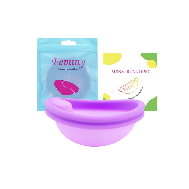 10pcs Flat Menstrual Cups Medical Silicone Period Disk Menstruation Collector Menstrual Disc Reusable Disco Femenino