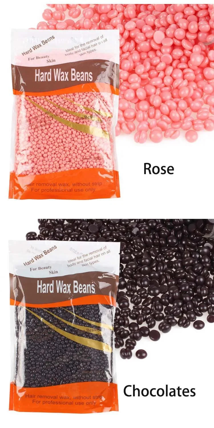 2026 Depilatory Wax Beans Hard Wax for Heating Machine Painless Hot Film Bikini Line Face Legs Body Hair Removal Treatment