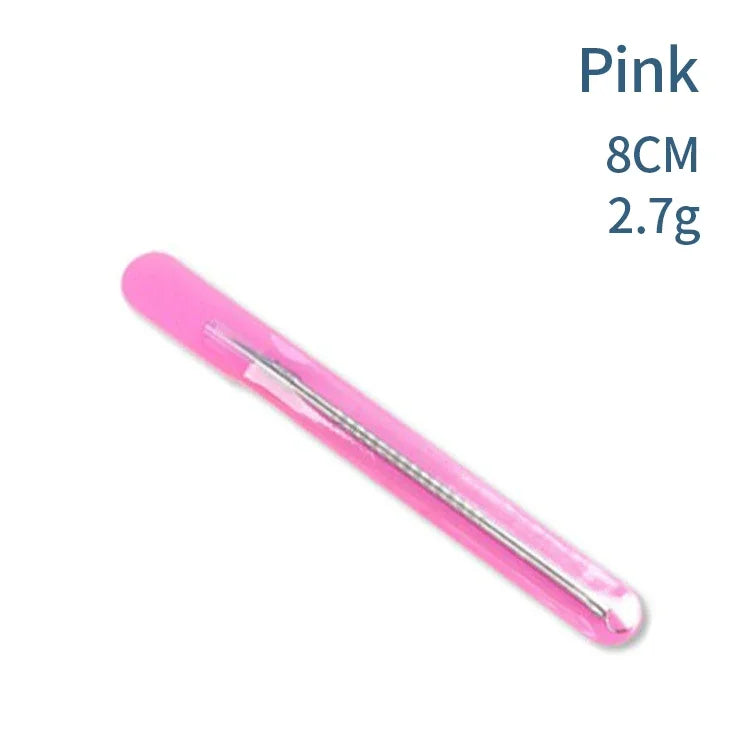 1/2Pcs Blackhead Comedone Acne Pimple Blemish Extractor Remover Stainless Steel Needles Remove Tools Face Skin Care Pore Cleaner