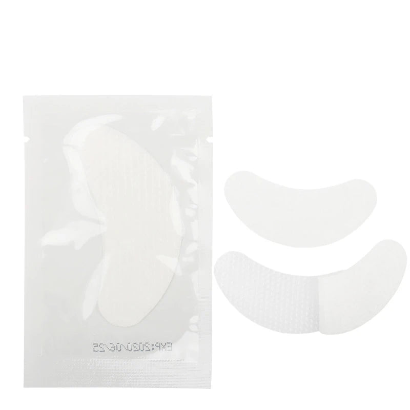 50 Pairs Mix Color Eye Patches Hydrogel Eye Pad Paper Sticker Lash Protector Cushion For Eyelash Extension Supplies Makeup Tool