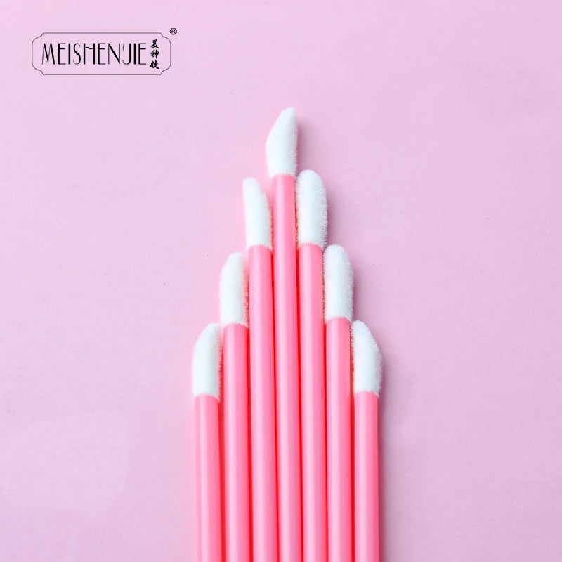 50/1000pcs Lip Brushes Applicators Eyelashes Brush Lipstick Brush Lip Gloss Applicator Wands Makeup Beauty Tool