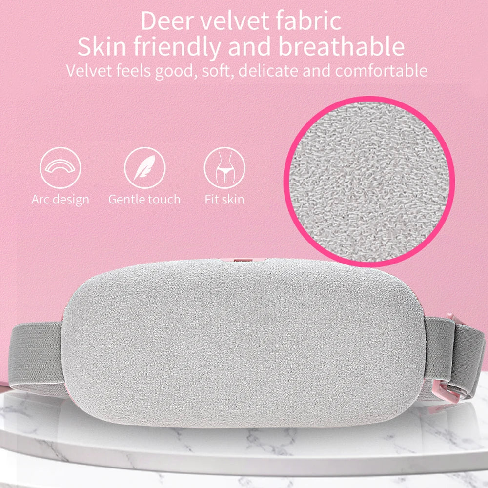 Menstrual Heating Pad Smart Warm Palace Belt for Relieving Waist Pain During Menstruation Heating Abdominal Waist Massage Tools