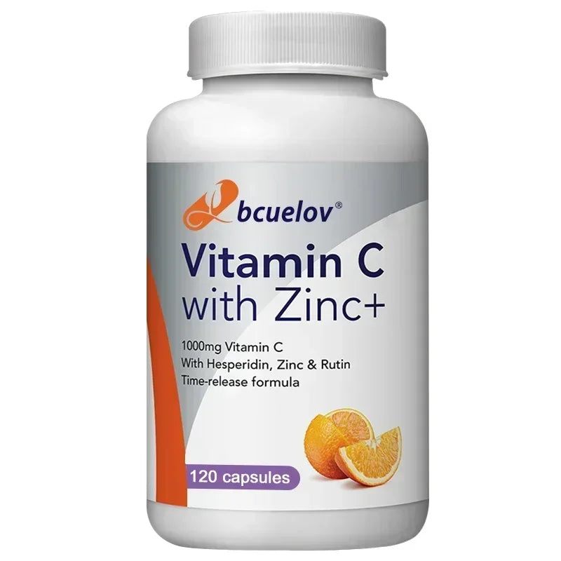 Vitamin C Capsules 1000mg - Antioxidant, Promotes Collagen Production,Support Liver Health,Boost Immunity