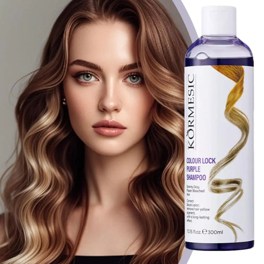 Fixed Color Shampoo Keratin Shampoo Protects Hair Color And Repairs Damaged Hair After Bleaching And Dyeing