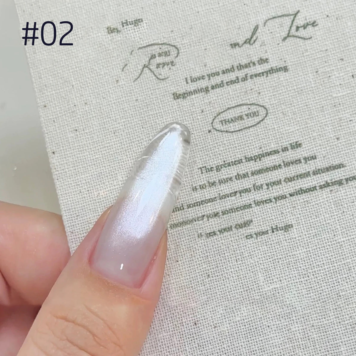 MN 12ML Autumn And Winter Ice Transparent Jelly Boiled Water Cat Eye Gel Nail Polish Perfect For Christmas Halloween White Nail