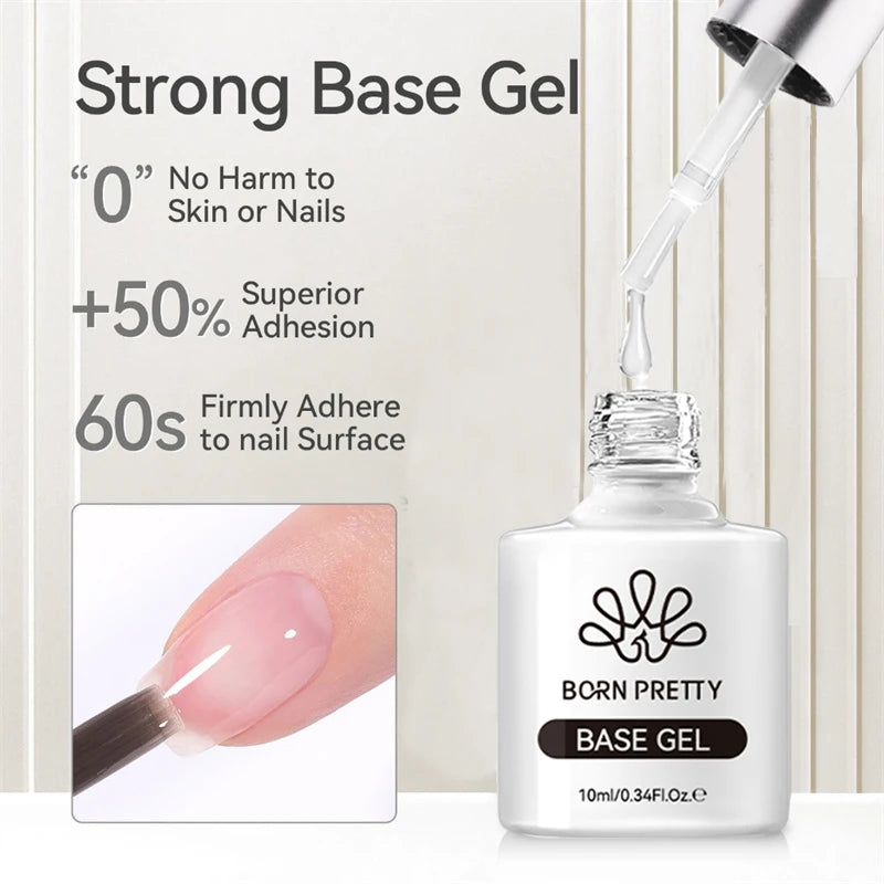 BORN PRETTY Water Light Cat Magnetic Gel Nail Polish Nude Milk White Jelly Color Semi Permanent Soak Off UV LED Gel Varnish DIY