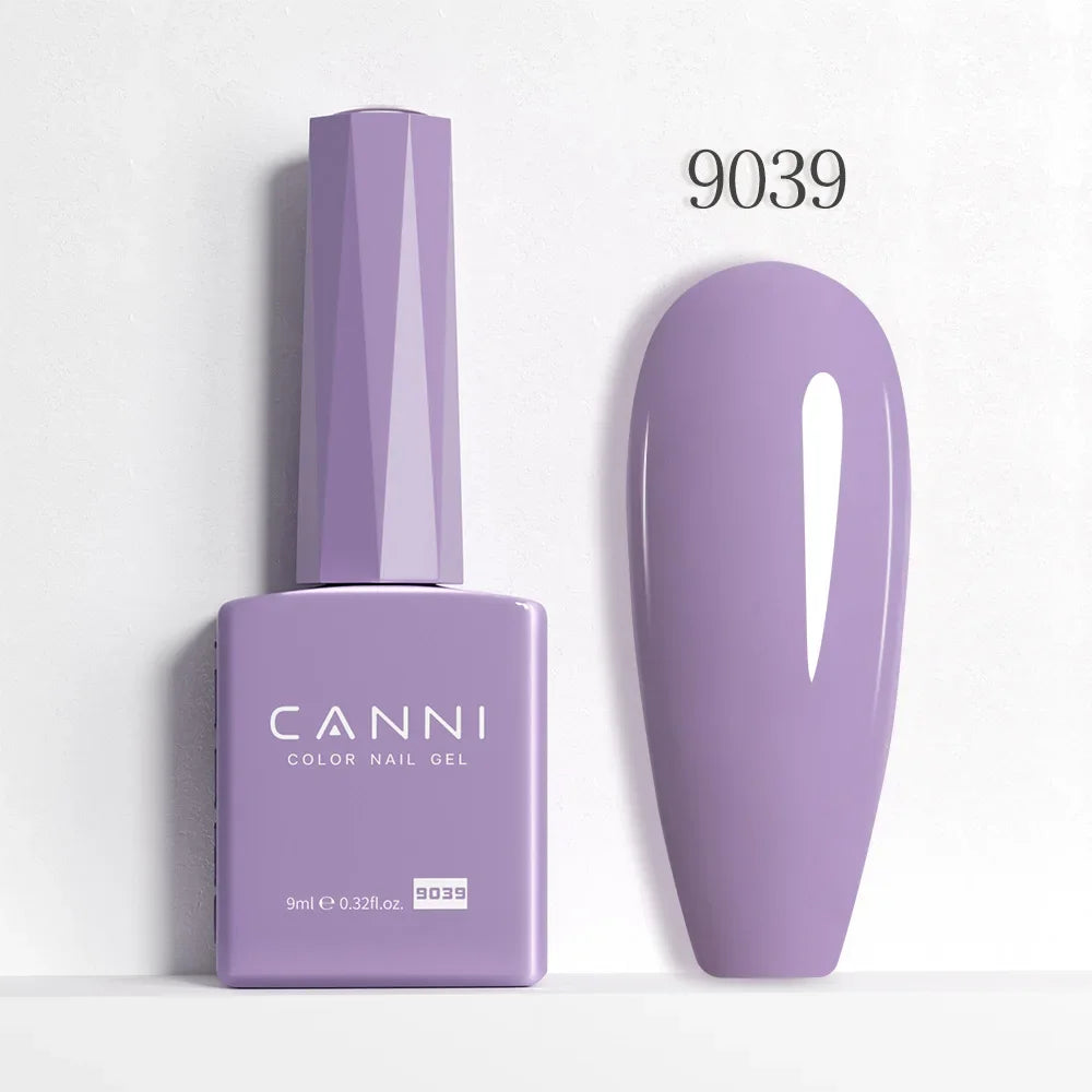 CANNI Christmas Color Gel Polish 9ml Hema Free TPO Free Nail Gel Polish Winter Colors Semi Permanent Gel Super Texture Brush