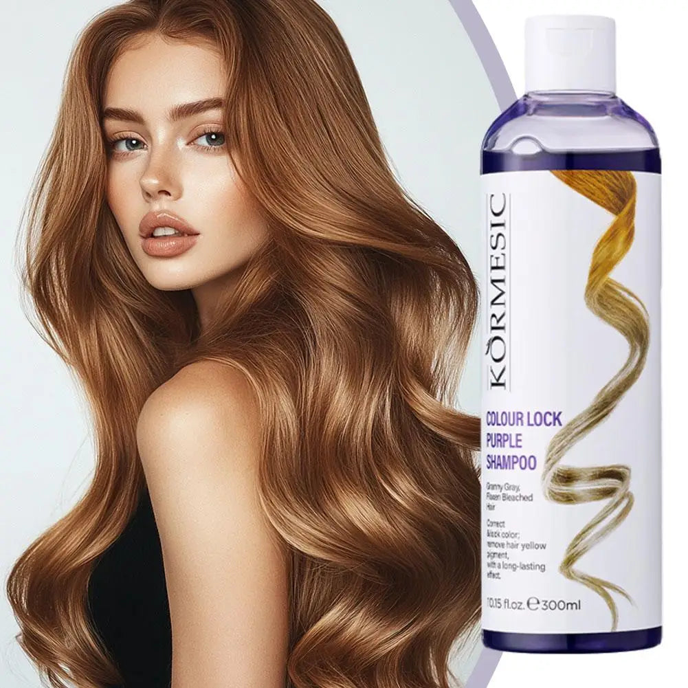 Fixed Color Shampoo Keratin Shampoo Protects Hair Color And Repairs Damaged Hair After Bleaching And Dyeing