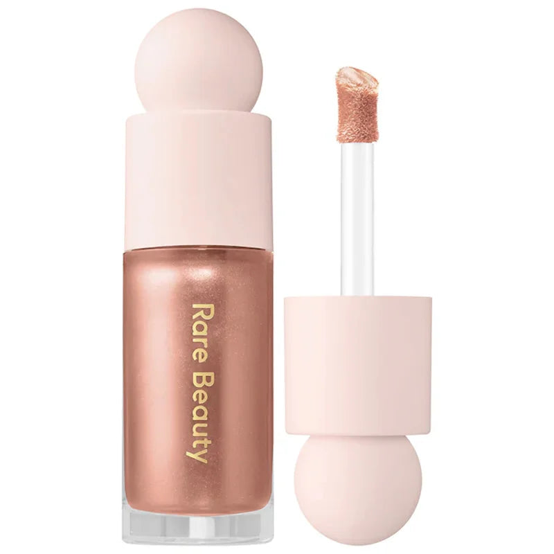 Rare Beauty Serene Gentle Mellow Solac Liquid Bronzer Shade Face Contour Smooth Highlight Mirror Lasting Natural Shadow Makeup