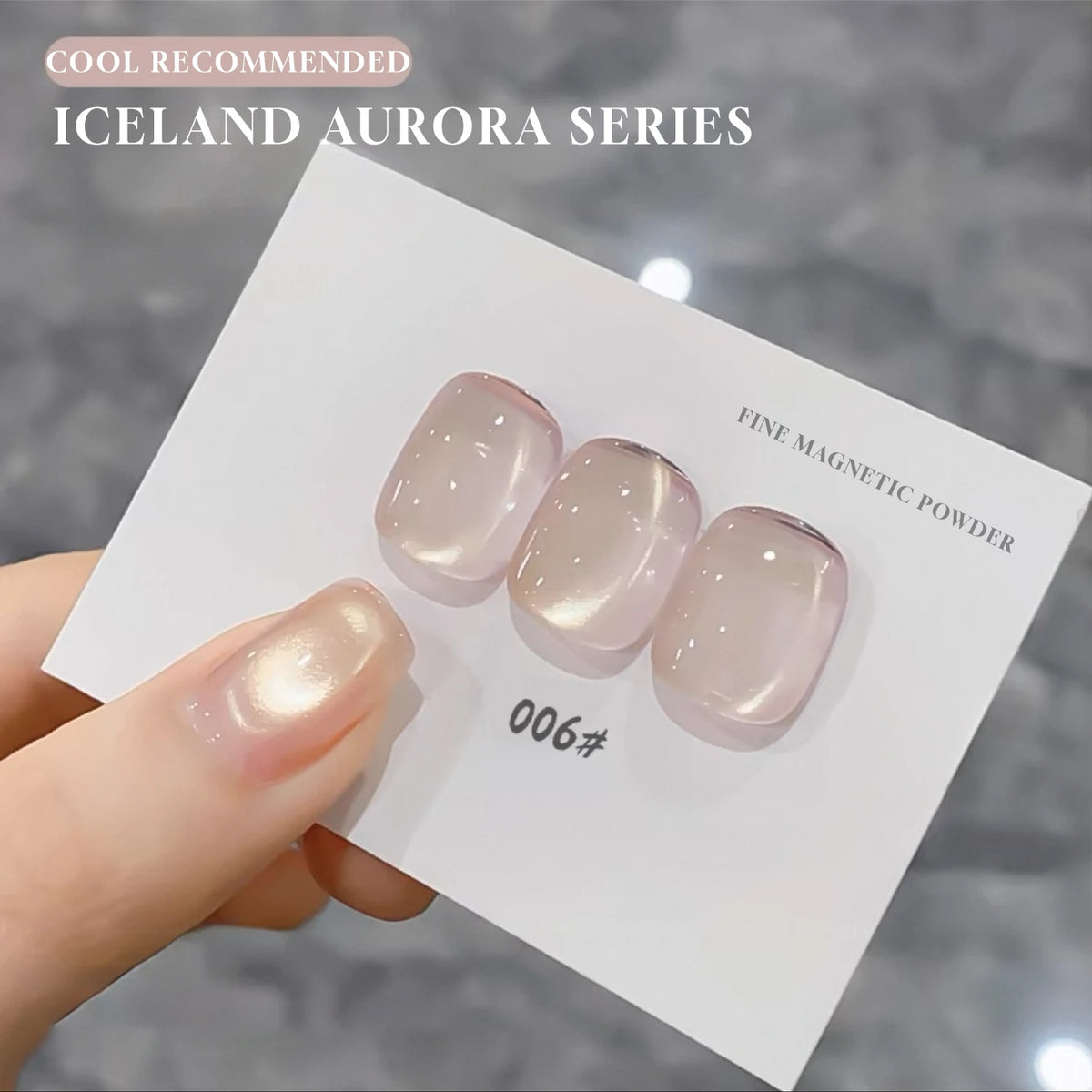 MIANEL 2026 New 12ML Aurora Night Cat Eye Gel Nail Polish Flash Sparkle Holographic Crystal Dual Light Silk Glass Bead Nail Art