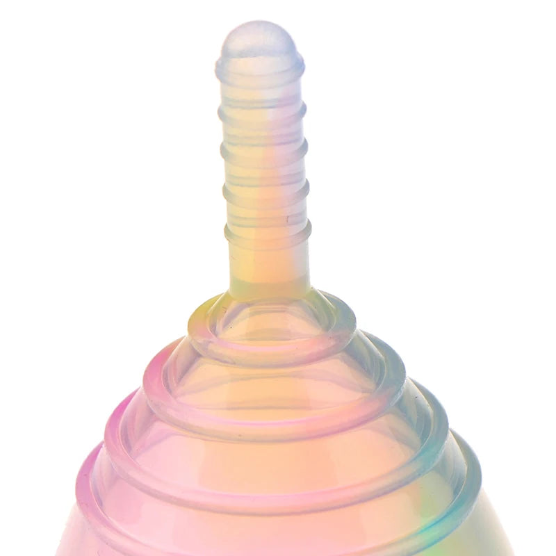 Portable Menstrual Cup Medical Silicone Leak-proof Lady Women Menstrual Period Cup With Storage Case Feminine Hygiene Product