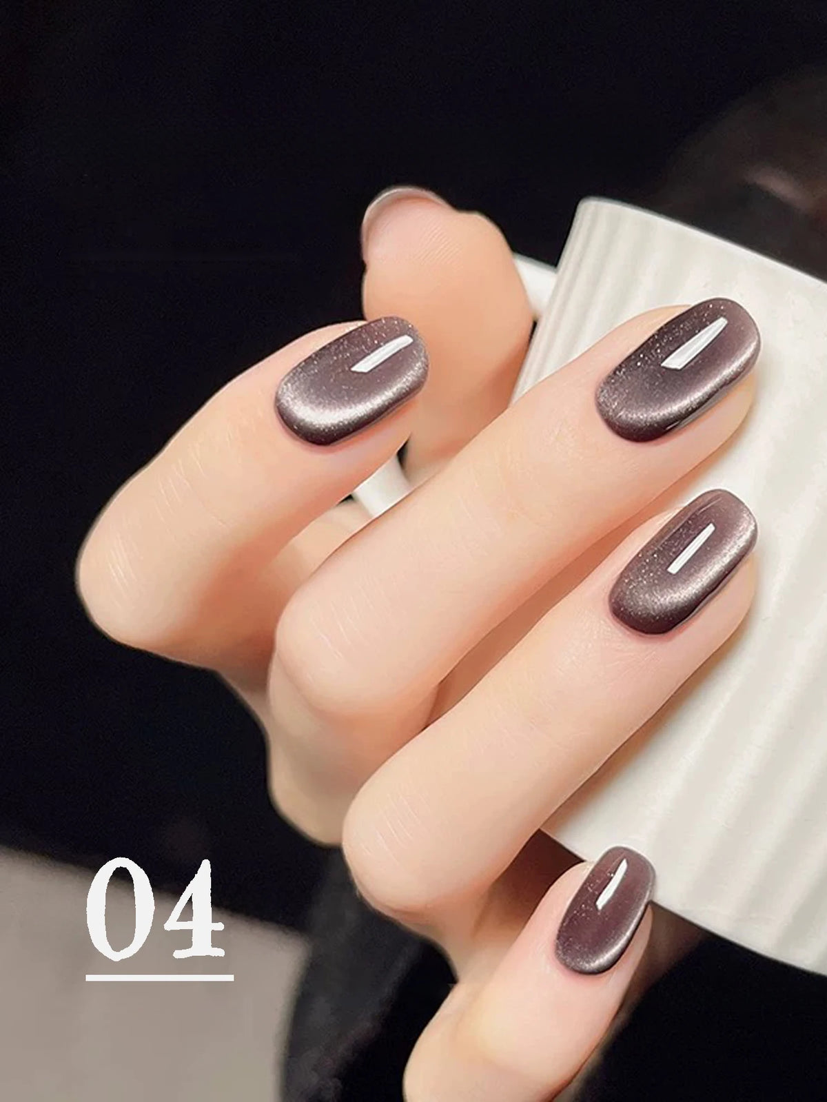 1-12pcs WS Autumn Winter Nails Golden Red Cat Eye Gel Nail Polish Whitening Popular Dopamine Nail Shop Nail Art Nail Supplies