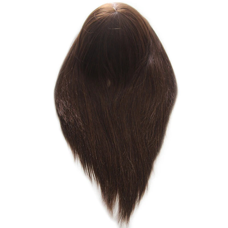 Women Toupee Human Hair Wigs Straight Vloop Human Hair System Replacement Thin Skin Full PU Hairpiece Invisible Natural Hairline