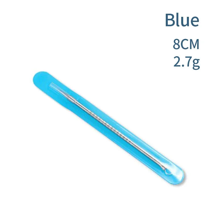 1/2Pcs Blackhead Comedone Acne Pimple Blemish Extractor Remover Stainless Steel Needles Remove Tools Face Skin Care Pore Cleaner